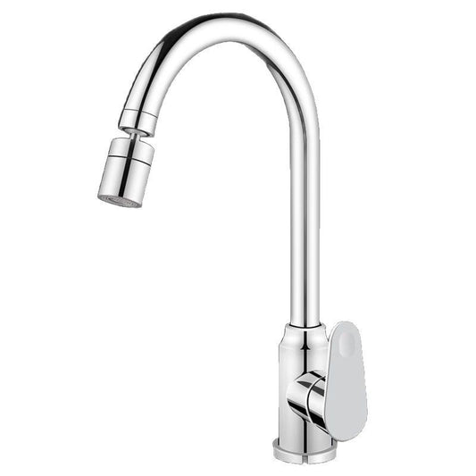 Kitchen Faucet All-copper Household Sink Sink Faucet, Hot and Cold Dual-purpose Faucet, 360° Two-speed Rotation